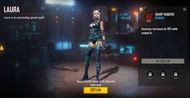 Laura boosts the accuracy while scoping in (Image via Free Fire)